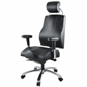 Zdravotní židle Prowork THERAPIA SPECIAL XMEN 7792 – chrom, nosnost 150 kg, na míru