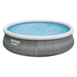 Bazén Bestway Fast Set Ratan 4,57 x 1,07 m bez filtrace