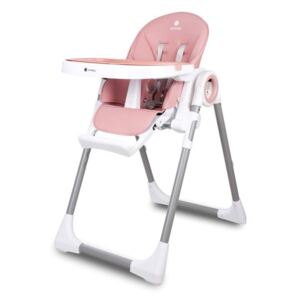 Sun Baby jídelní židlička FIDI 3v1 růžová