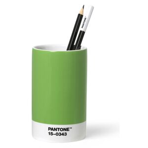 Keramický stojánek na tužky Pantone Pencil Cup Green 15-0343 | zelená