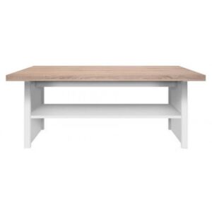 Casarredo Konferenční stolek LENIX, barva sonoma/bílá