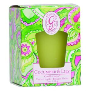Greenleaf Cucumber & Lily Votivní svíčka 56 g