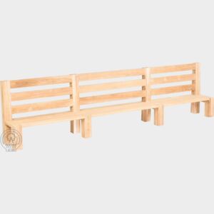 FaKOPA Venkovní dřevěná lavice pro děti
