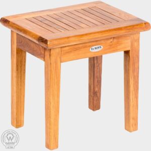 FaKOPA Pevná masivní stolička z teakového dřeva