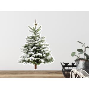 Samolepka na zeď Vánoční stromek Little tree přemístitelný Rozměr: Vánoční stromek Little tree M 44 x 60 cm