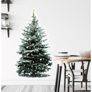 Samolepka na zeď Vánoční stromek Classic tree přemístitelný Rozměr: Vánoční stromek Classic M 43 x 73 cm