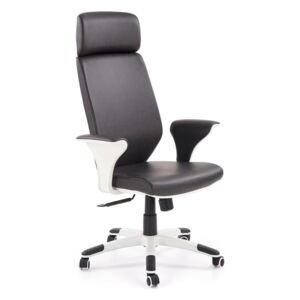 Halmar Kancelářská židle LONATTI, černá/bílá