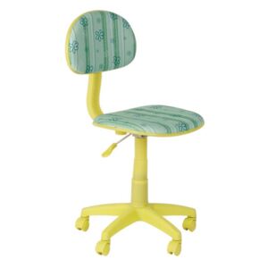 Dětská otočná židle Olivia - zelená