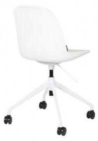 Zuiver Kancelářská židle otočná Albert Kuip Office Zuiver, bílá 1300015