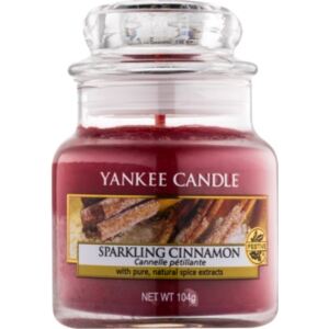 Yankee Candle Sparkling Cinnamon vonná svíčka Classic malá 104 g