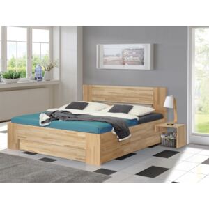 Vykona postel ALEX s úložným prostorem Povrchová úprava: č. 18 - odstín šedá, Rozměry ( šířka x délka): 90 x 200 cm