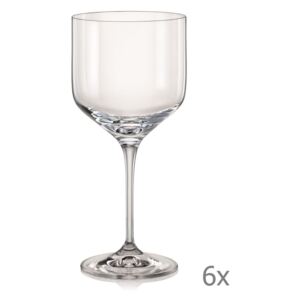 Sada 6 sklenic na víno Crystalex Uma, 490 ml