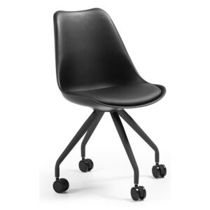 Černá kancelářská židle La Forma Lars