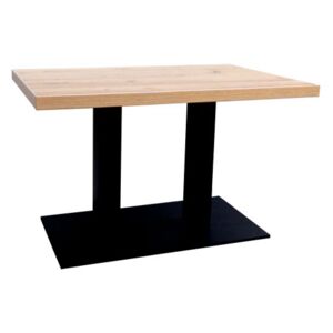 TREND nábytek Konferenční stolek na kovové podnoži - VÝPRODEJ