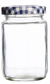 Kulatá zavařovací sklenice se šroubováním, 93 ml Kilner (Barva - sklo)