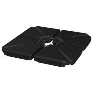FLORABEST® Zatěžovací desky pro stojan na slunečník, 4 kusy
