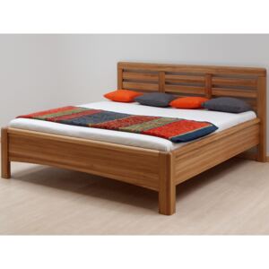 BMB postel VIOLA Povrchová úprava: Buk jádrový - lak, Rozměry ( šířka x délka): 160 x 200 cm