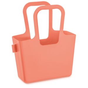 TASCHE plážová taška, zásobník, stojan na časopisy a noviny a na hračky KOZIOL (Barva-broskvová oranžová)