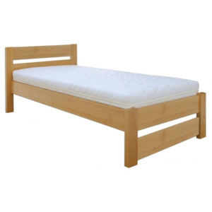 Dřevěná postel 90x200 cm s možností výběru moření typ KL180 KN095
