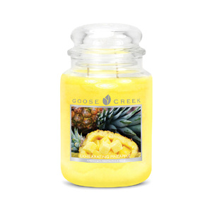 Svíčka 0,68 KG Vzrušující ananas, aromatická ve skle