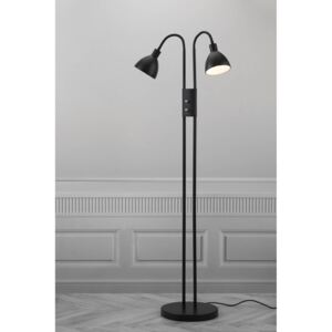 Stmívatelná stojací lampa s 2 rameny Nordlux Ray (černá) 72224003