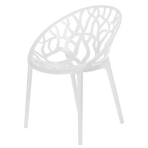 Design Židle CORAL - výběr barev Barva: Bílá