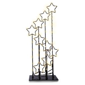 DecoKing LED světelná dekorace MAGIC, hvězdy - 90LED
