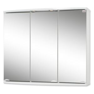 JOKEY MODENA LED Zrcadlová skříňka - bílá š. 83 cm, v. 70 cm, hl. 23 cm, 211813120-0110