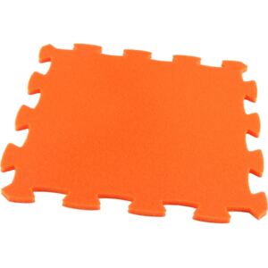 Pěnový koberec Uni-Form, jednotlivý díl - Oranžová