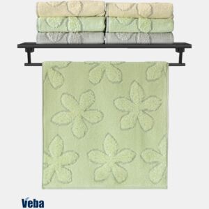 Luxusní ručník VEBA Primavera zelený zelená 140 cm