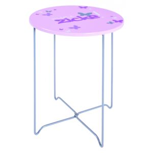 Mørtens Furniture Konferenční stolek Nash I., 51 cm, růžová