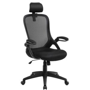 Černá kancelářská židle Michelin II Nylon a polyester