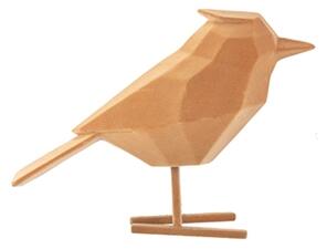 Soška ptáka bird 24 cm L Present Time (Barva- hnědá)