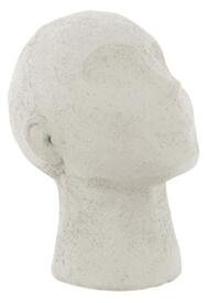 Socha hlavy s krkem, koukající nahoru Face Art UP 22,8 cm Present Time (Barva-slonová kost)