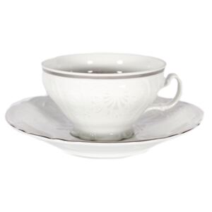 Thun čajový šálek s podšálkem-set Bernadotte mráz