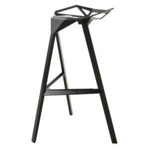 MAGIS - Barová židle STOOL_ONE nízká - černá