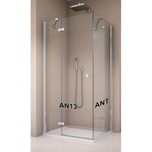 SanSwiss Annea - Boční stěna sprchová 120 cm aluchrom/sklo, ANT 1200 50 07