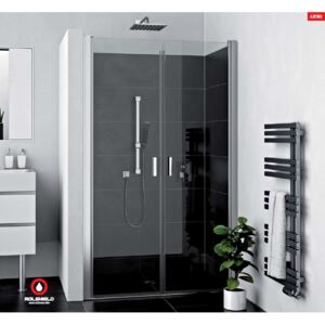 Roth LZCN2 Sprchové dveře dvoukřídlé 90 cm, Brillant/Transparent, 230-9000000-00-02