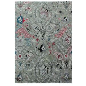 Šedý ručně tkaný koberec Flair Rugs Persian Fusion, 160 x 230 cm