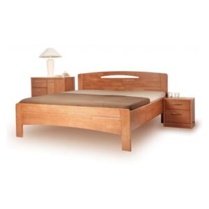 Kolacia Design postel EVITA 3 Povrchová úprava: olej č. 3 - tabák, Rozměry ( šířka x délka): 160 x 200 cm