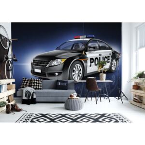 GLIX Fototapeta - Police Car I. Papírová tapeta - 254x184 cm