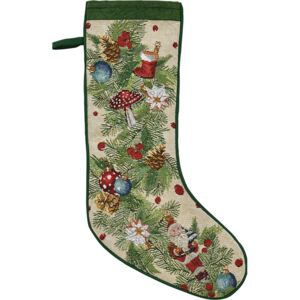 Vánoční ponožka Around the Tree 21 x 48 cm - Sander