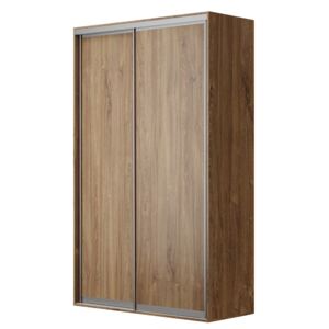 KAIRA skříň s posuvnými dveřmi - š. 150 cm Povrchová úprava: Bílá soft