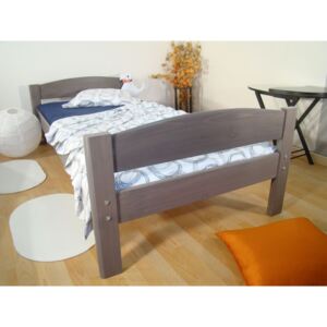 Kvalitní dětská postel z masivu ELEA B, mořená postel masiv 90x200 ROALHOLZ