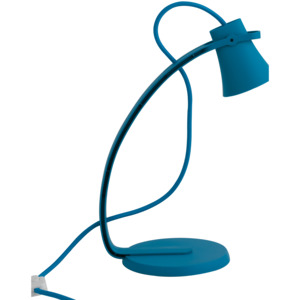 Faneurope LEDT-KANT-BLUE stolní lampa LED 2,4W plast a kov barva modrá