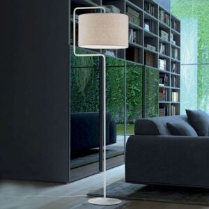 Stojací lampa Morfeo stínidlo textil krémový