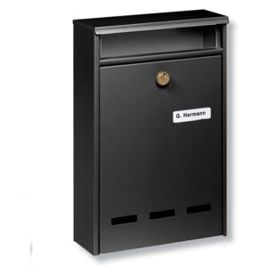 Standardní poštovní schránka WISMAR B5, černá