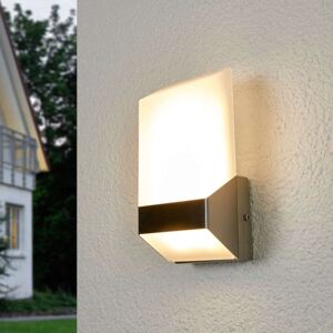 Moderní venkovní nástěnné LED svítidlo Flat, ocel
