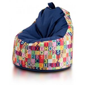 Ecopuf Sedací vak Ecopuf - YOKO Modern plyš DG32/A15