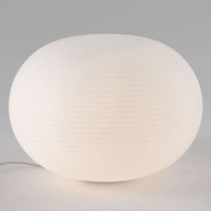 Fontana Arte Bianca - skleněná stolní lampa 50 cm
